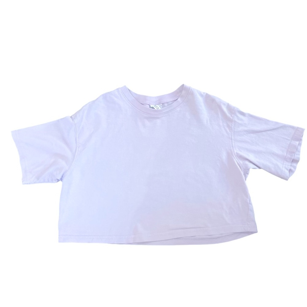 Plain Purple crop top
